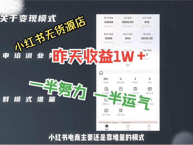 小红书无货源电商运营方法_小红书无货源电商模式_怎么给小红书买热度